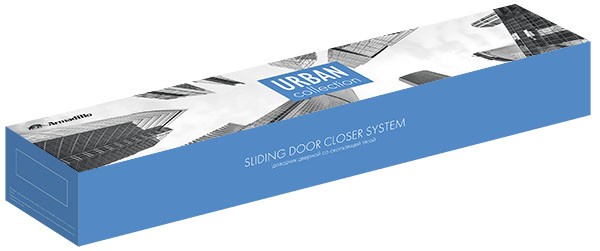 Доводчик дверной со скользящей тягой DCSLIDER85 (DCS-85) AL (алюминий)