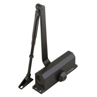 Доводчик дверной DC20-4 (DC-204) BR до 85 кг (коричневый)