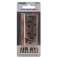 Петля универсальная без врезки IN4500W-BL CP (500-2BB/BL 100x2,5) хром БЛИСТЕР