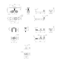 Комплект для синхронного открывания дверей SLD.Comfort-PRO.SET4.synchron/80 (Comfort - PRO SET 4)