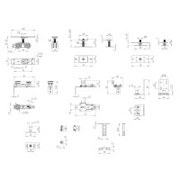 Комплект для телескопического открывания SLD.Comfort-PRO.SET5.telescope/80 (Comfort - PRO SET 5)