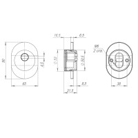 Броненакладка DEF.RLR/R.4825 BL-24 черный
