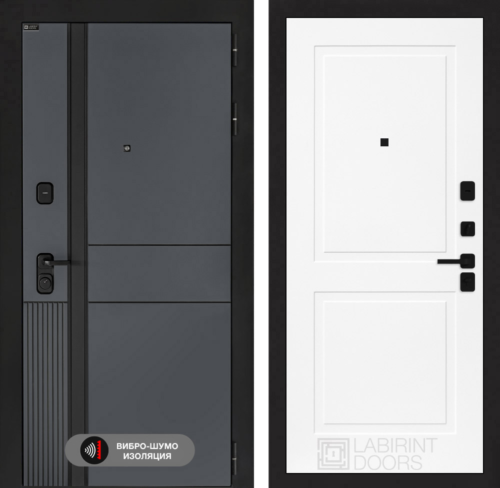 Входная дверь EVOLAB 11 - Белый софт