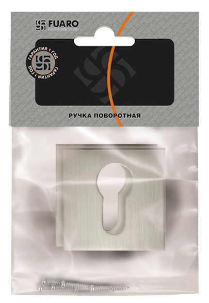 Накладка под цилиндр ET.K.DM51 (ET DM) SN/CP-3 матовый никель/хром2