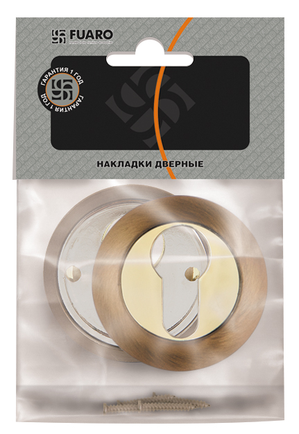 Накладка под цилиндр ET.R.RM54 (ET RM) ABG-6 зелёная бронза2