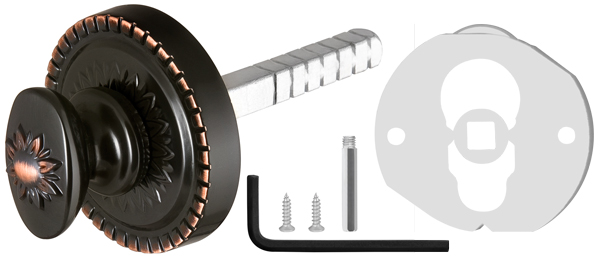 Ручка поворотная BKW8.R.CL55 (BKW8/CL) ABL-18 темная медь3