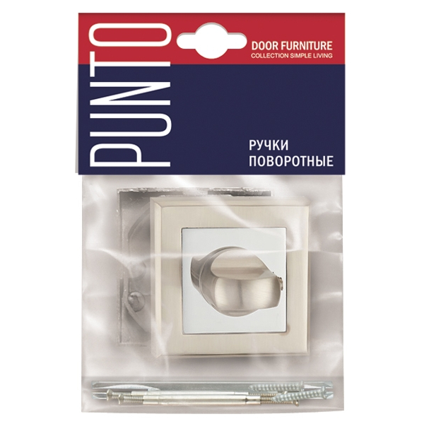 Ручка поворотная BK6.K.QL52 (BK6 QL) GR/CP-23 графит/хром2