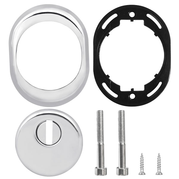 Броненакладка DEF.ECO/OV.4825 (DEF 4825 eco) SN-3 матовый никель3