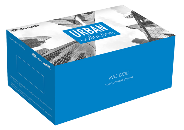 Ручка поворотная BKW8.R.URB52 (BKW8/URB) BPVD-77 вороненый никель2