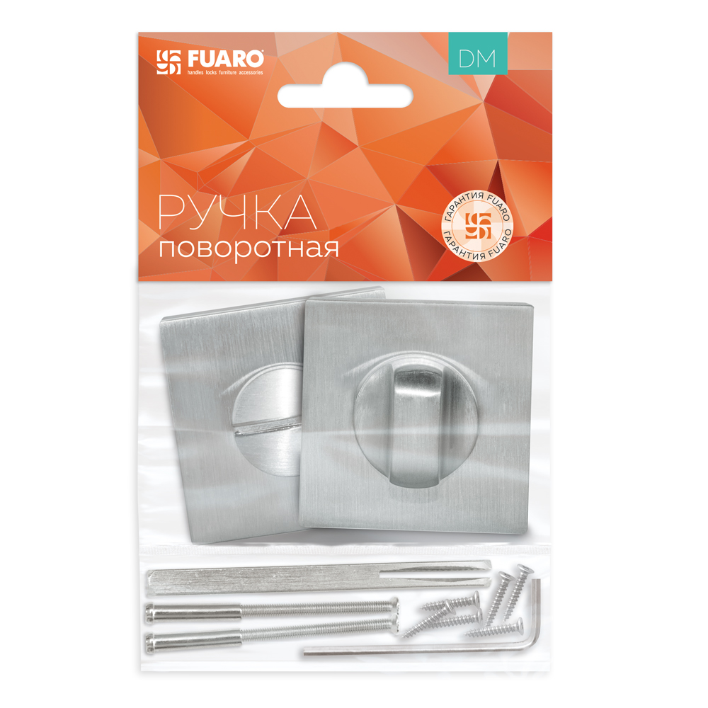 Ручка поворотная BK6.K.DM51 (BK6 DM) SSC-16 сатинированный хром1