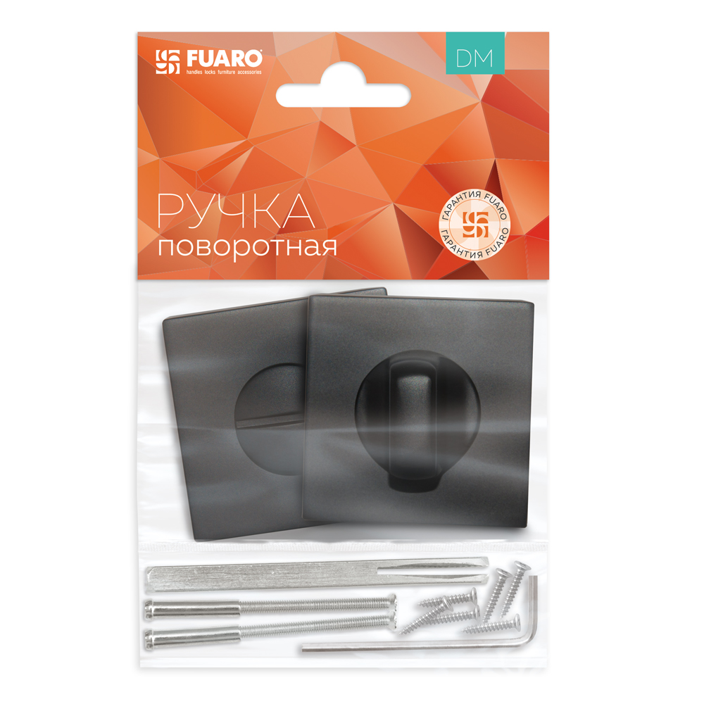 Ручка поворотная BK6.K.DM51 (BK6 DM) BL-24 черный1