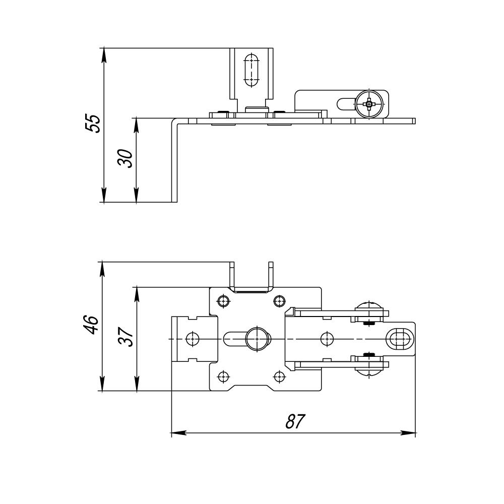 Кронштейн регулировочный SLD.Comfort-PRO/telescope.tuning bracket1