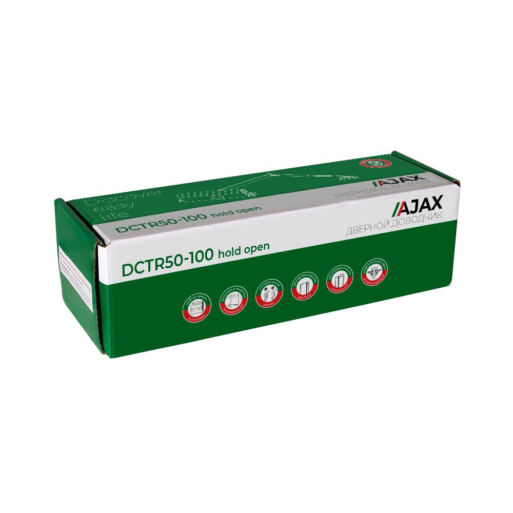 Доводчик дверной DCTR50-100 (TDR-100) 50-100кг AL алюминий2