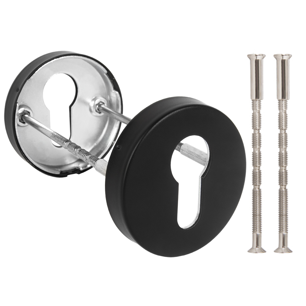 Накладка под цилиндр ET.R.DSS201-02 (DSS-02-ET) (INOX 201) BLACK2