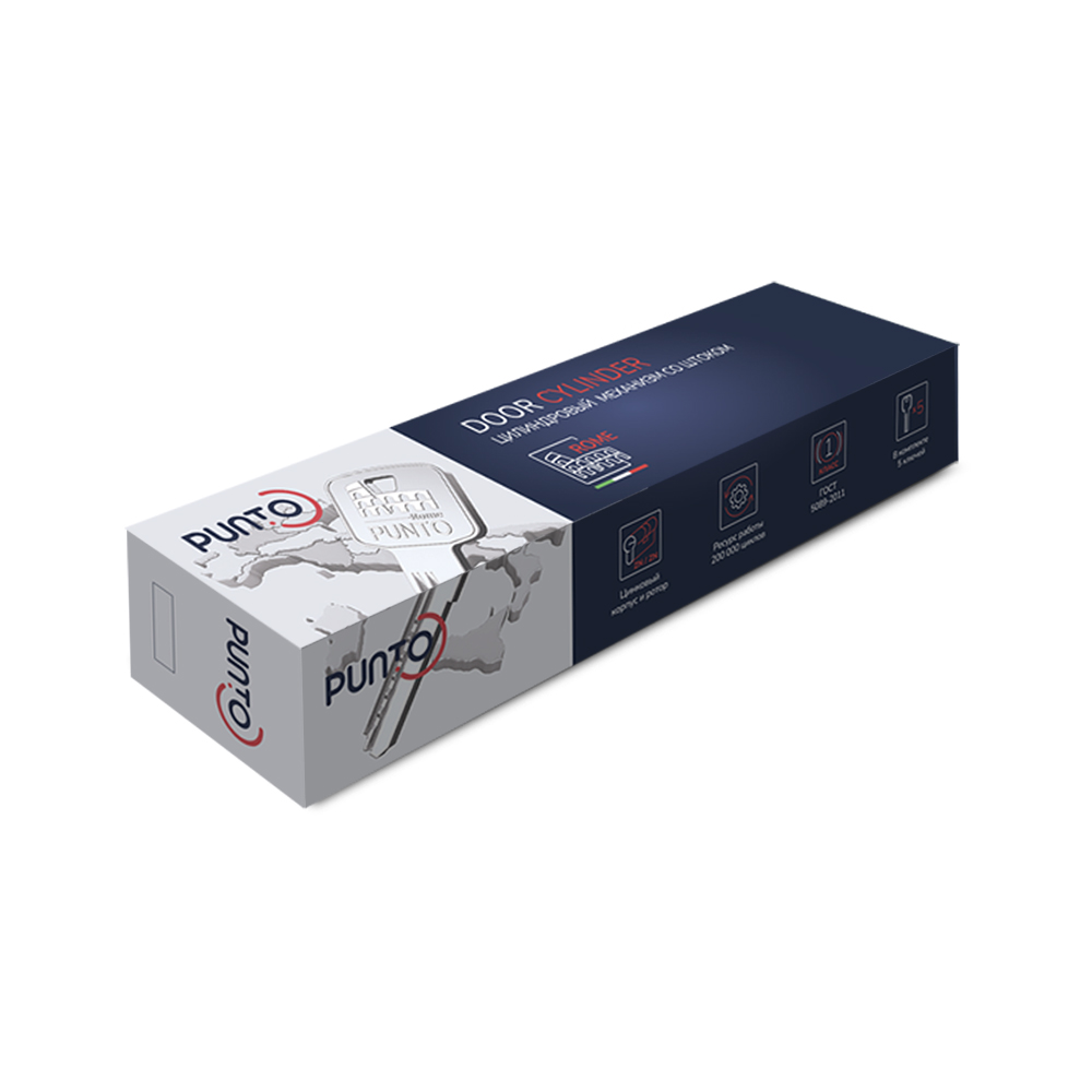 Цилиндровый механизм Z3002Knob80(40+10+30) с вертушкой CP хром2