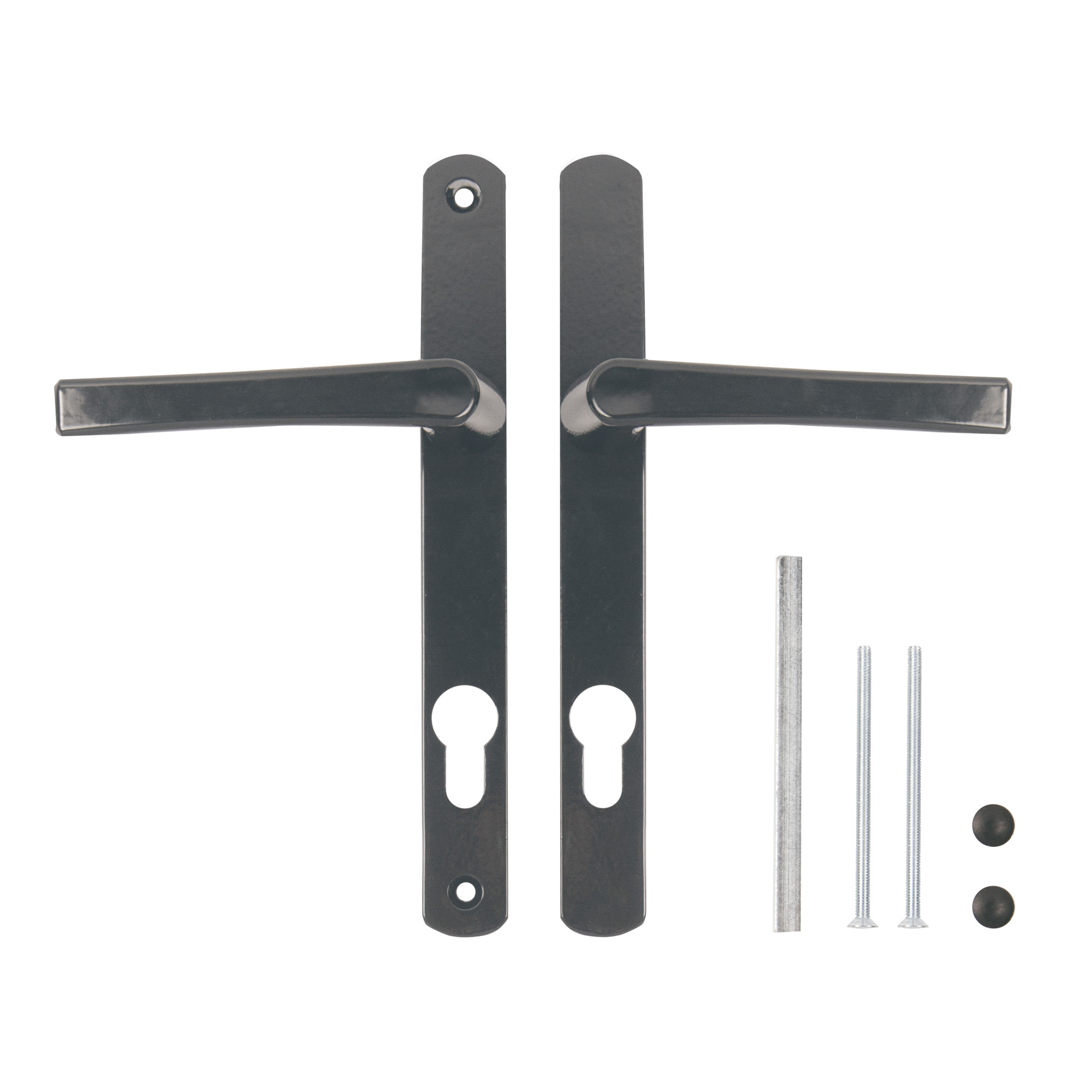 Ручка на планке HANDLE.85.25.67-75 RAL 7016 антрацит3